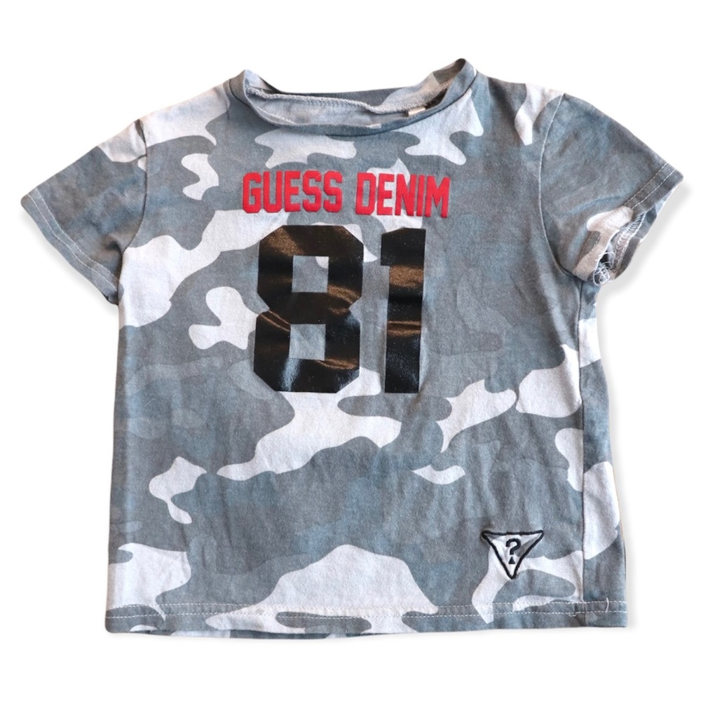 GUESS - Grey Camo T-Shirt (3Y)